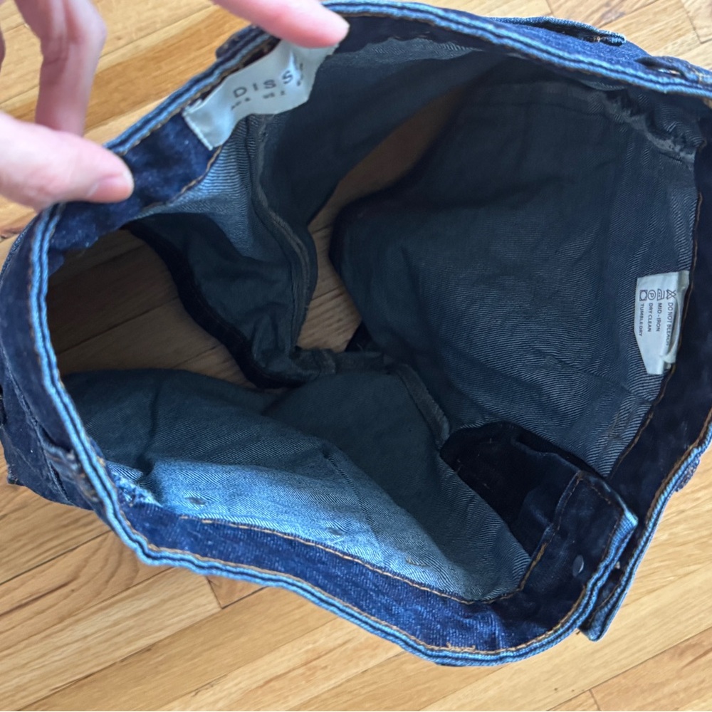 dissh felix cargo skort denim mini skirt - Picture 5 of 10